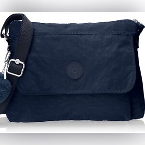 Kipling Aisling Navy Blue crossbody nylon bag